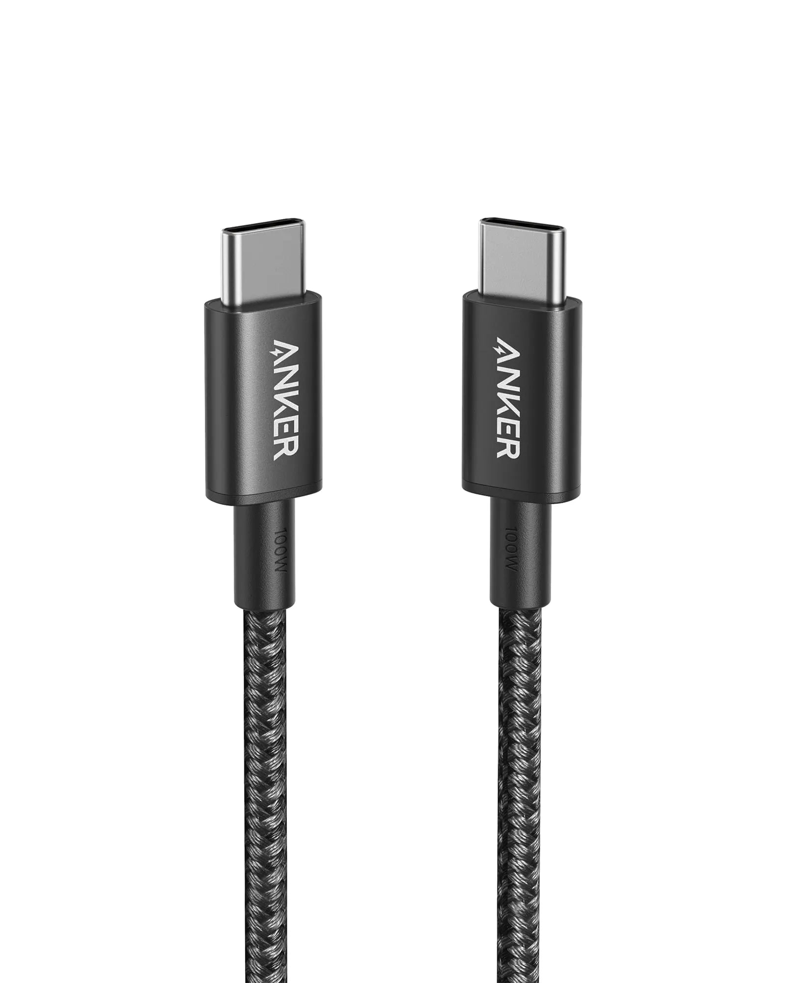 Anker Nylon Cable 322 USB-C to USB-C 60W - Black