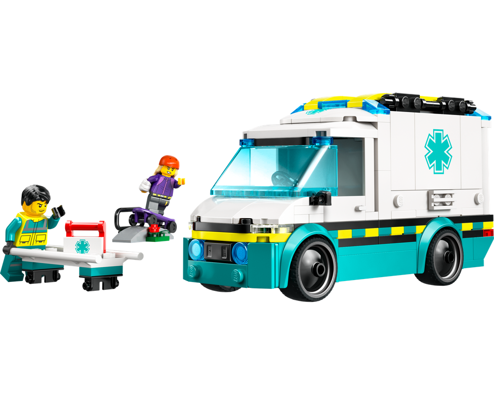 LEGO City Emergency Ambulance 60451-1