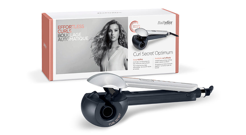 Babyliss Secret Ionic Curl LCD Screen, Grey Babyliss Secret Ionic Curl LCD Screen, Grey