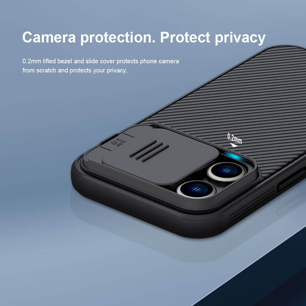 كوفر لآيفون 14 برو ماكس 6.7 بوصة (2022) Nillkin CamShield Pro