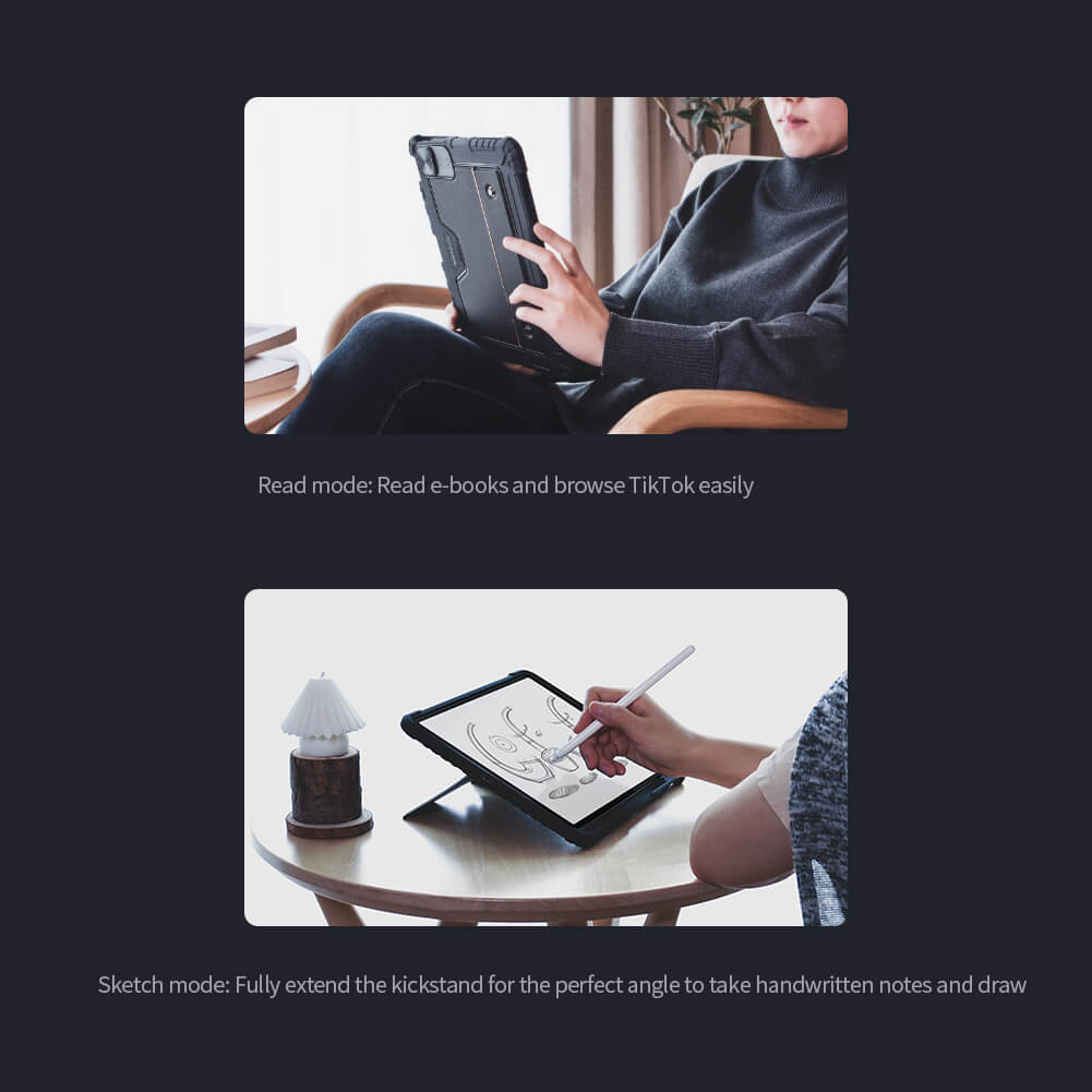 Nillkin New Combo Keyboard Case for Apple iPad Air 10.9 (2020) / iPad Air 4 / Air 5/ Pro 11 (2020/ 2021 /2022)