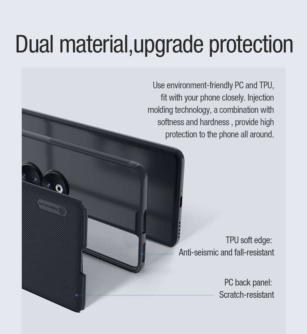 كفر Nillkin Super Frosted Shield Pro Magnetic Matte لهاتف Honor 90