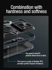 Nillkin CamShield Armor Case for iPhone 15 Pro 6.1" (2023) with Logo Cutout