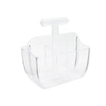 Al-Hoora Acrylic Cutlery Stand - Transparent Modern Holder