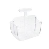 Al-Hoora Acrylic Cutlery Stand - Transparent Modern Holder