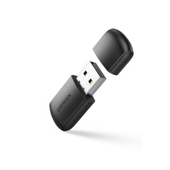 قطعة واي فاي UGREEN AC650 USB مزدوجة التردد للكمبيوتر