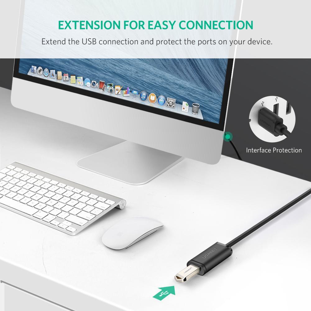 UGREEN USB 2.0 Active Extension Cable with Chipset 5m (Black) UGREEN USB 2.0 Active Extension Cable with Chipset 5m (Black)