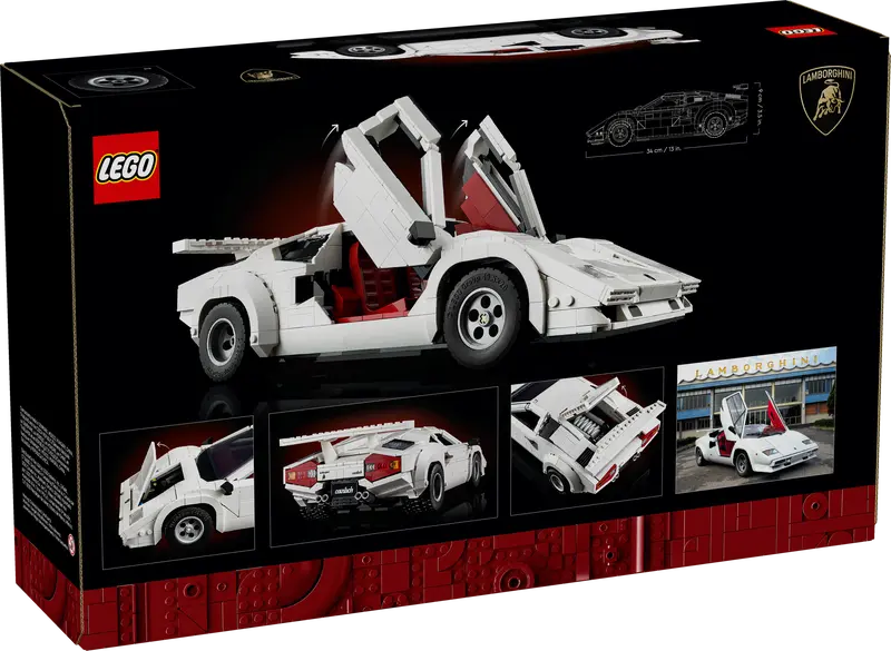 LEGO® Lamborghini Countach 5000 QV – Iconic Supercar Build LEGO® Lamborghini Countach 5000 QV – Iconic Supercar Build
