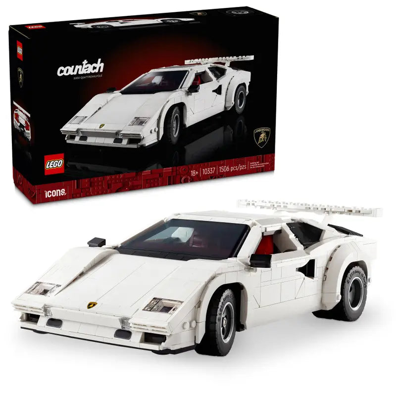 LEGO® Lamborghini Countach 5000 QV – Iconic Supercar Build LEGO® Lamborghini Countach 5000 QV – Iconic Supercar Build