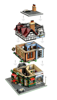 LEGO® Tudor Corner – Classic Modular Building Set
