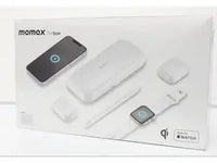 MOMAX Airbox 5 في 1 | باور بانك وشاحن لاسلكي متعدد الأجهزة