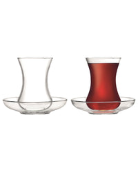 Emprise Tea Glass Set Of 8 Pcs - Madame Coco JO