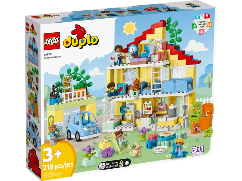LEGO® 3-in-1 - Family House with Multiple Builds LEGO® 3-in-1 - Family House with Multiple Builds