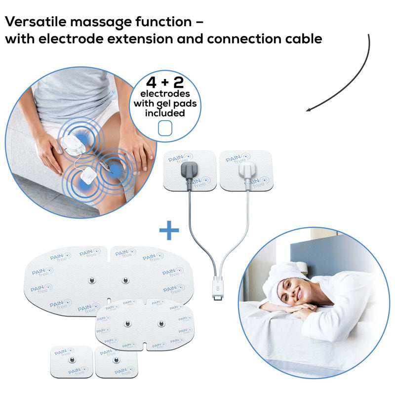 Beurer EM 70 Wireless TENS/EMS Device for Pain Relief & Muscle Stimulation