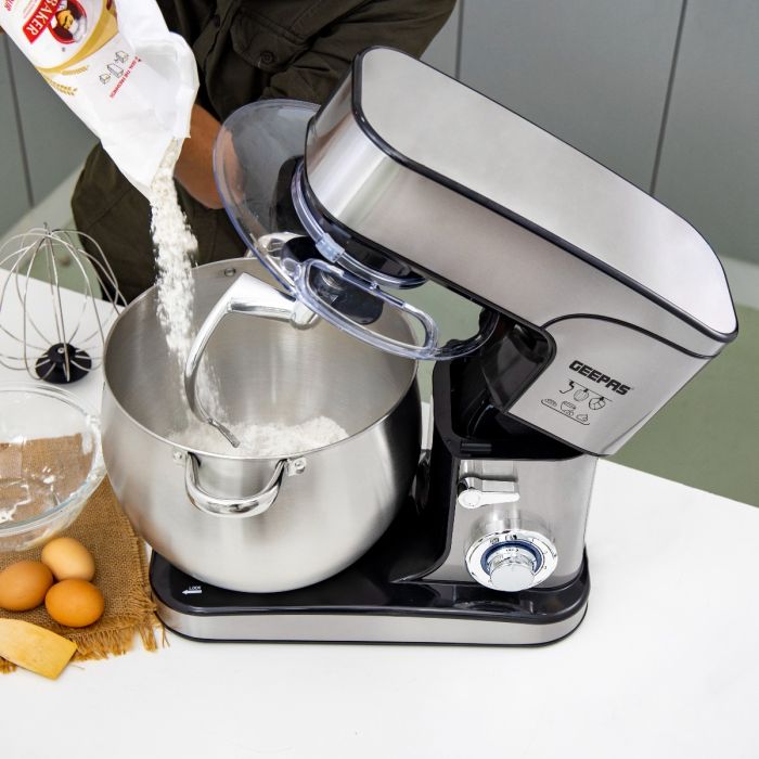 Geepas Kitchen Machine 12L Bowl 2000W Copper Motor Geepas Kitchen Machine 12L Bowl 2000W Copper Motor