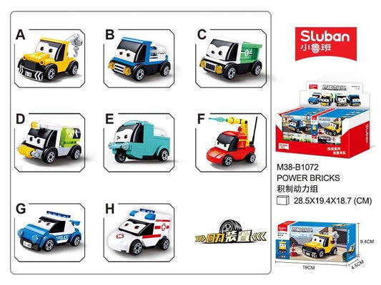 Sluban Power Bricks M38-B1072 | Building Toy for Kids