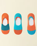 Madame Coco Sapin Women’s Invisible Socks – 3-Pack Breathable Cotton Blend No-Show Socks