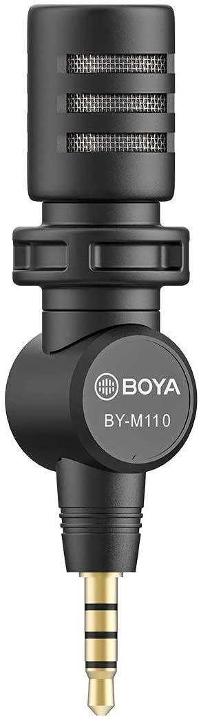 BOYA BY-M110 Mini Condenser Mic – Compact & Pro Audio BOYA BY-M110 Mini Condenser Mic – Compact & Pro Audio