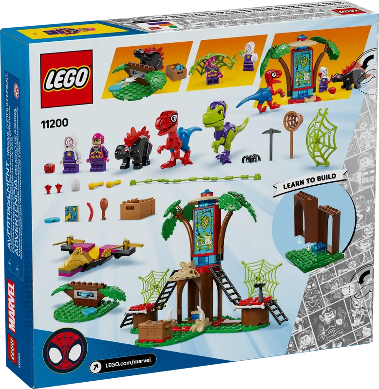 LEGO Spidey مع معركة الرابتور – بيت الشجرة 6526770