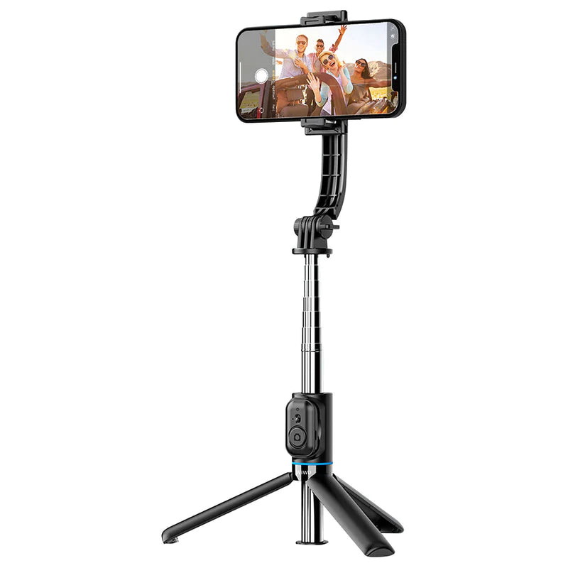 WiWU Detachable Tripod Selfie Stick Wi-SE001 - Black WiWU Detachable Tripod Selfie Stick Wi-SE001 - Black