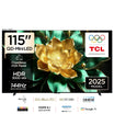 تلفزيون TCL 115C7K 115 بوصة Mini LED 4K Google TV 144Hz