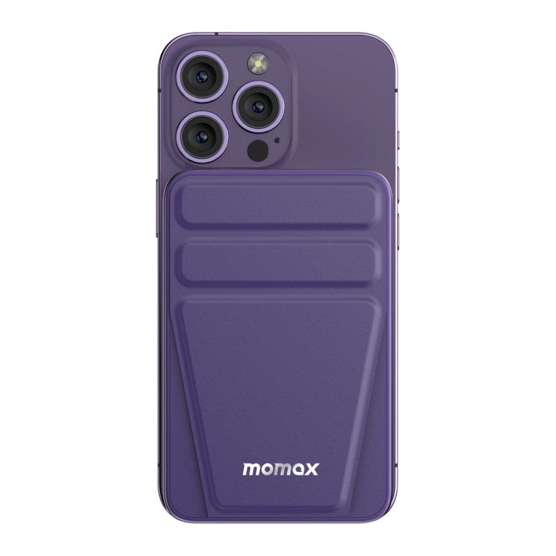 باور بانك موماكس مغناطيسي بسعة 10000 مللي أمبير مع حامل