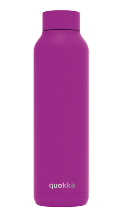 QUOKKA THERMAL SS BOTTLE SOLID PURPLE 630 ML