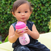 Chicco Glowing Cup 14M+ Leak-Proof & Keeps Drinks Warm - Pink