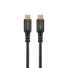 كابل بروميت باوربولت 240-1 متر بقدرة 240 واط من نوع USB-C ثاندربولت