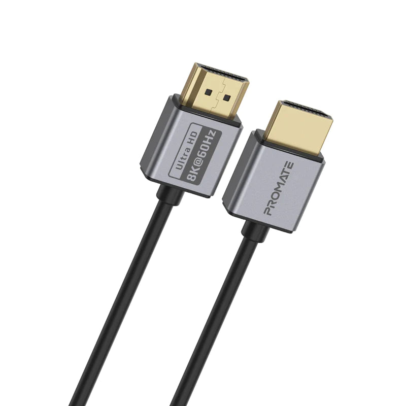 PROMATE Certified Ultra-High-Speed 8K@60Hz HDMI™ 2.1 Slim Flexible Cable