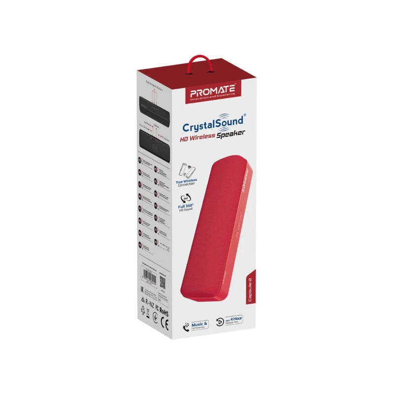 PROMATE Capsule-2 CrystalSound® HD Wireless Speaker