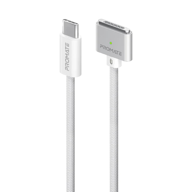 PROMATE High Tensile Strength 140W USB-C to MagSafe 3 Charging Cable for MacBook