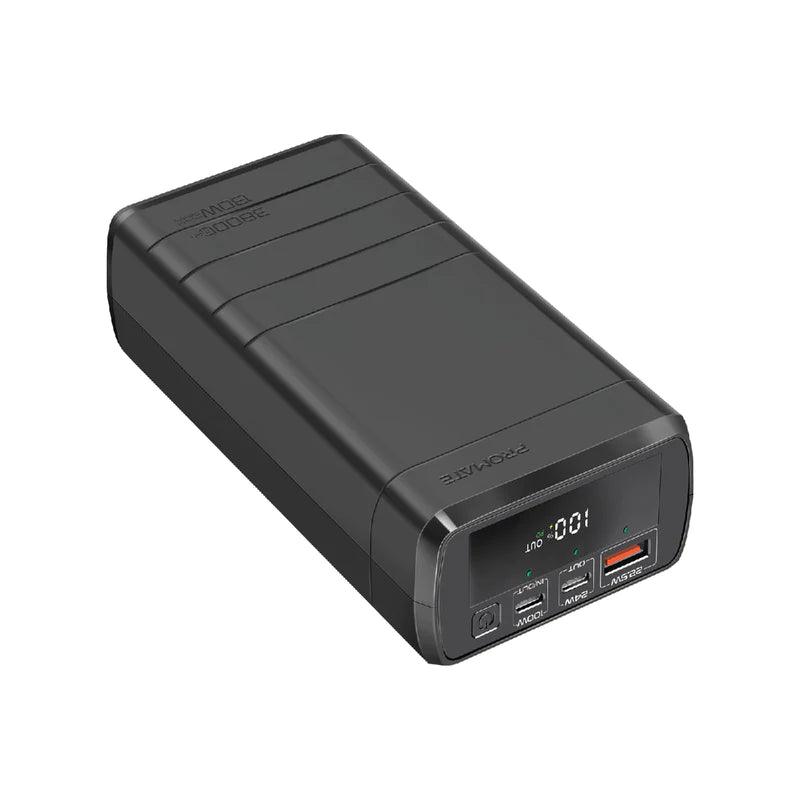 PROMATE PowerMine-130W 38000mAh/130W Quick Charging Power Bank