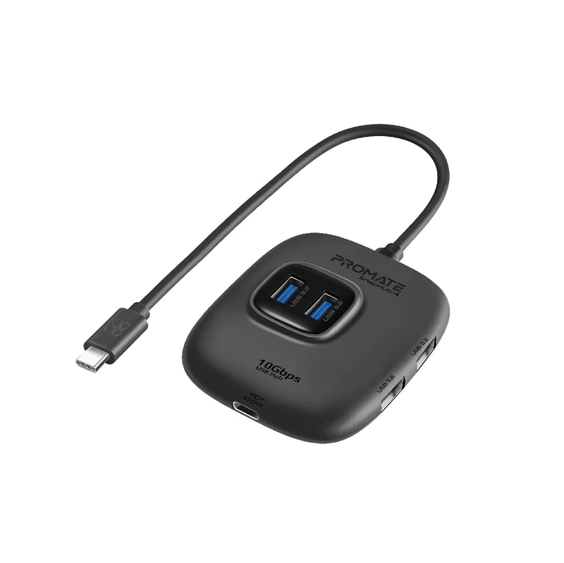 PROMATE SnapHub-4 10Gbps Ultra-Fast USB 3.2 Hub