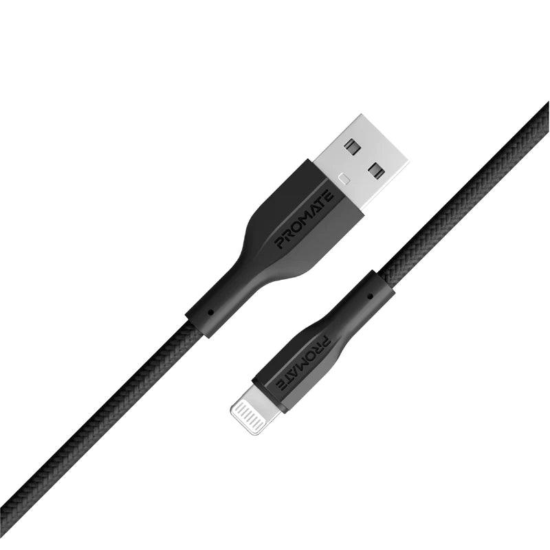 PROMATE XCord-Ai High Tensile Strength Data & Charge Cable for Apple Devices