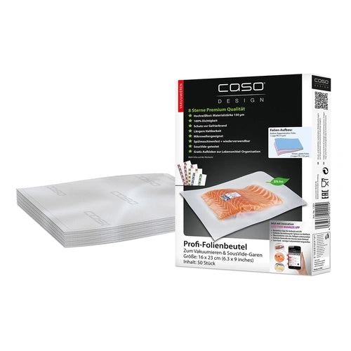 Caso Cooking Polybags 16 x 23 Cm 50 Pieces