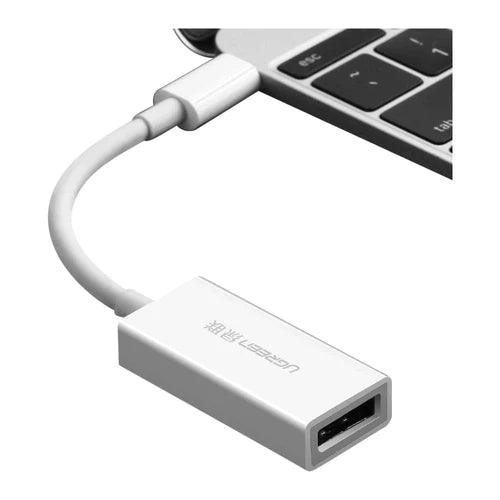 يوجرين محول USB-C إلى DisplayPort - أبيض بجودة عالية