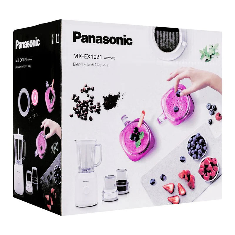 Panasonic 1.4L 400W Blender with Mill – Power & Convenience