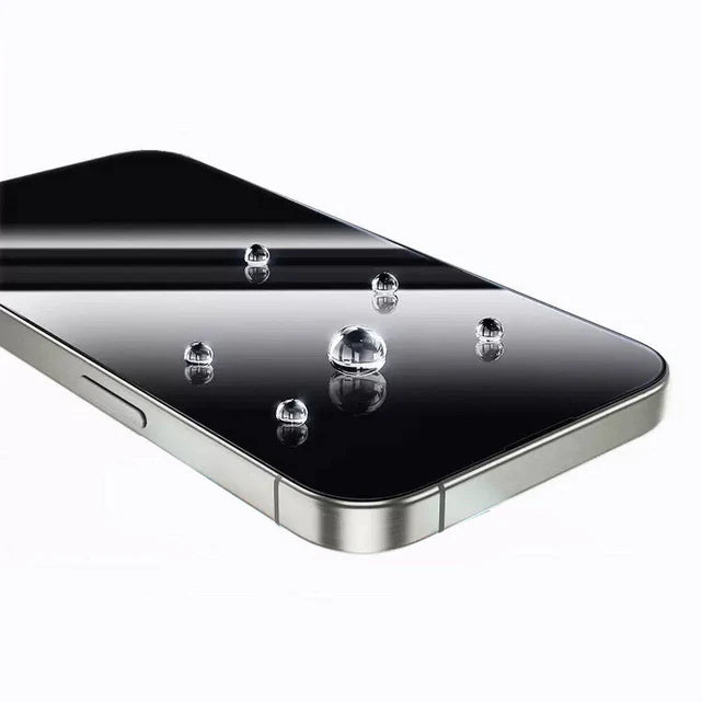واقي شاشة Wiwu Crystal 10 زجاج مقوى فائق الصلابة – آيفون 15 / 16 (10 قطع)