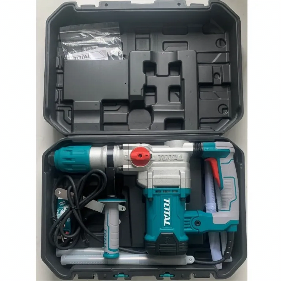 Total 1600W SDS Max Rotary Hammer Heavy-Duty Performance