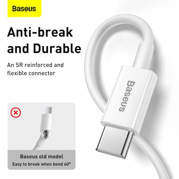 Baseus Superior 2M Fast Charging Data Cable Type-C to Lightning PD Baseus Superior 2M Fast Charging Data Cable Type-C to Lightning PD