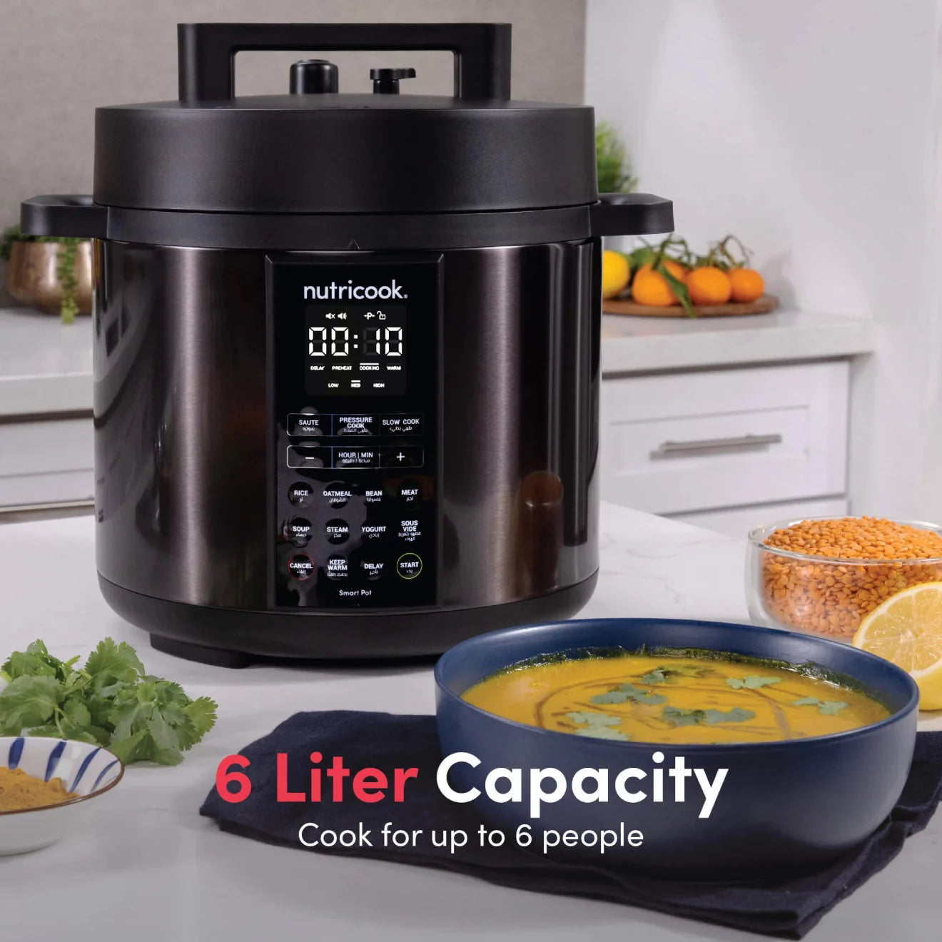 Nutricook Smartpot 2 / Electric Pressure Cooker - 6L