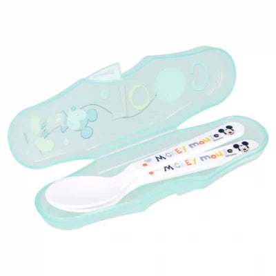 STOR Toddler 2 PCS PP Spoons Travel Set - Cool Like Mickey STOR Toddler 2 PCS PP Spoons Travel Set - Cool Like Mickey