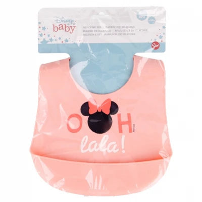 STOR Toddler Silicone Bib - Minnie Indigo Dreams STOR Toddler Silicone Bib - Minnie Indigo Dreams