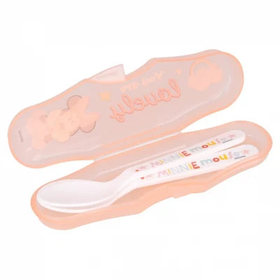 STOR Toddler 2 PCS PP Spoons Travel Set - Cool Like Mickey STOR Toddler 2 PCS PP Spoons Travel Set - Cool Like Mickey