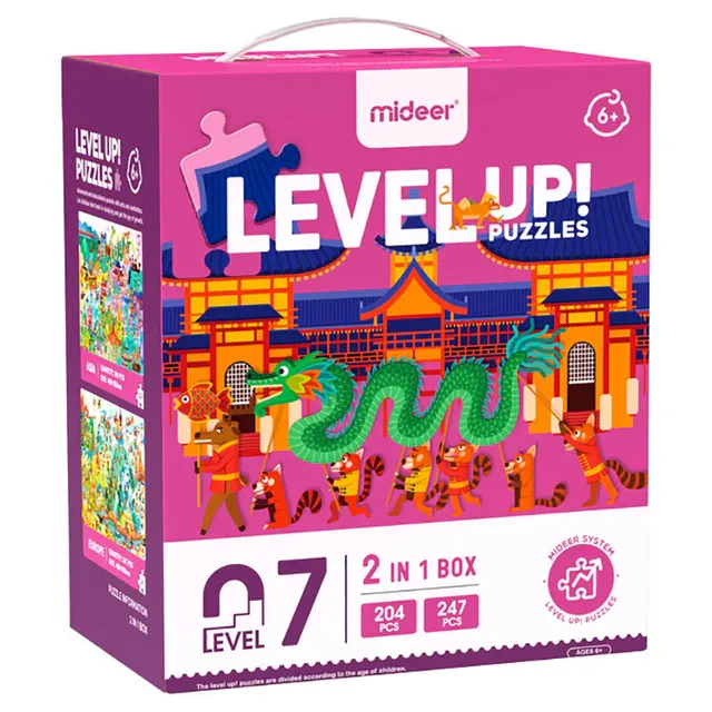Mideer Level up Puzzle 7 – World Travel Mideer Level up Puzzle 7 – World Travel