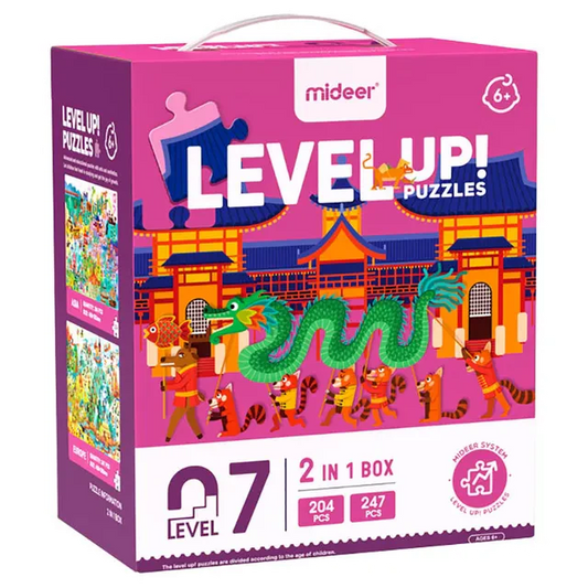  لعبة تركيب ليفيل أب 7 – السفر حول العالم من ميدير