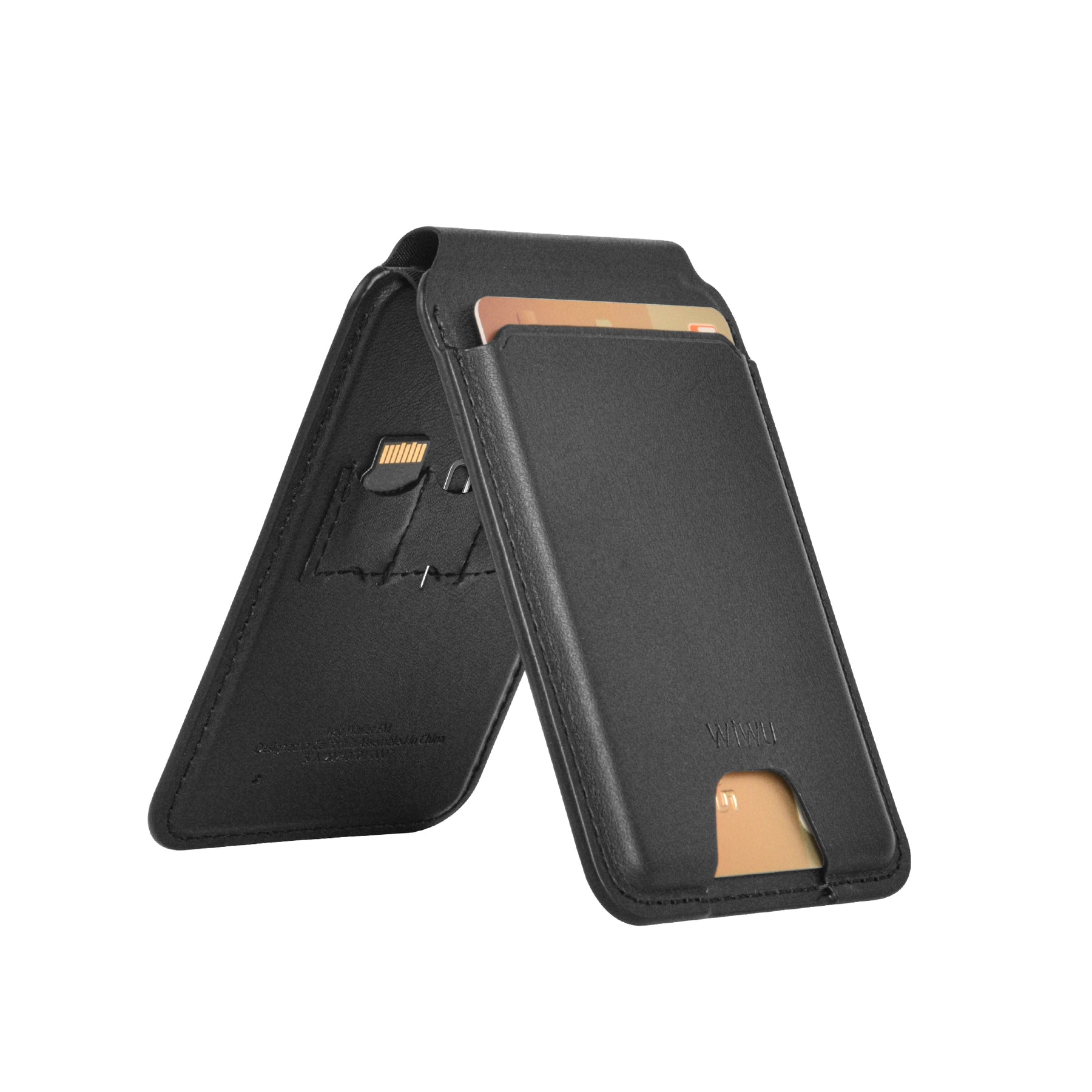 WIWU Mag Wallet FM MW 005 Slim & Magnetic - Black WIWU Mag Wallet FM MW 005 Slim & Magnetic - Black
