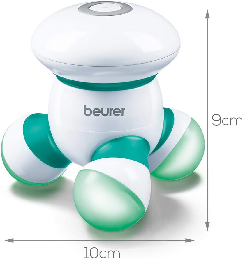 Beurer MG 16 Mini Portable Massager for Relaxation Anywhere - Green