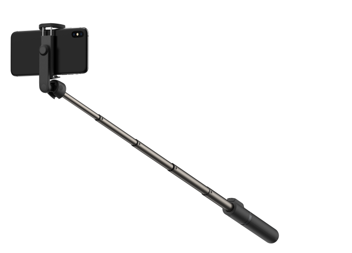 Devia Tripod Stand Multi-functional Desktop Gimbal Selfie-Stick - Black